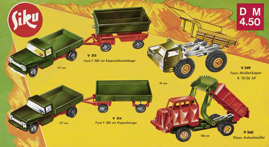 Siku Katalog 1971, Preisliste 1971, Bildpreisliste 1971, Verkehrsmodelle 1971, Siku Zinkgußmodelle 1971, Siku V-Serie 1971