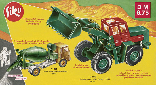 Siku Katalog 1971, Preisliste 1971, Bildpreisliste 1971, Verkehrsmodelle 1971, Siku Zinkgußmodelle 1971, Siku V-Serie 1971