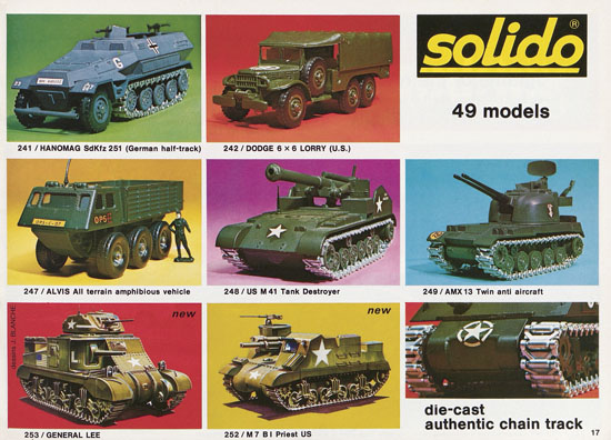 Solido catalog 1976