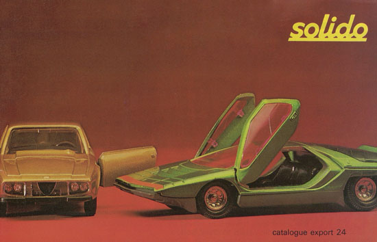 Solido catalogue export 24 1972