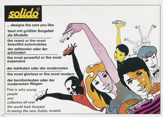 Solido catalogue export 24 1973