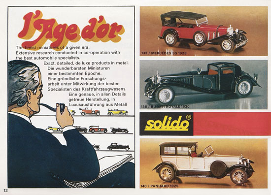 Solido catalogue export 24 1973