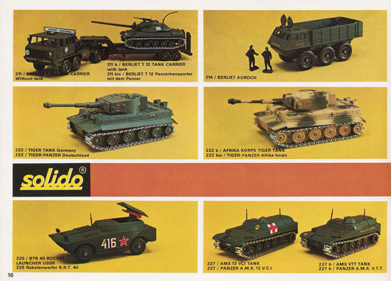 Seite 16 Solido catalogue export 24 1973