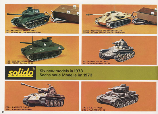 Solido catalogue export 24 1973