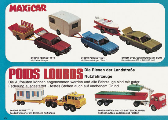 Solido Katalog 1974
