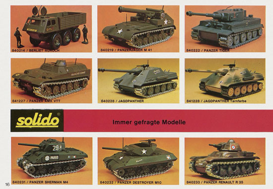 Solido Katalog 1975