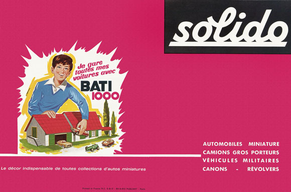 Solido brochure Nouveautes 1964