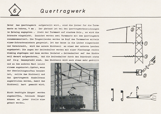 Sommerfeldt Modelloberleitung um 1965