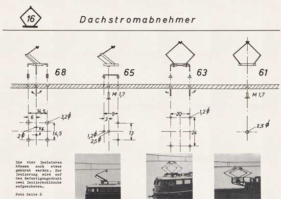 Sommerfeldt Modelloberleitung um 1965