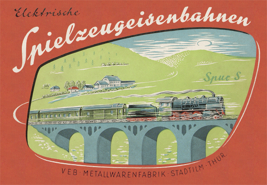 Stadtilmer Bahnen Spur S Katalog 1959