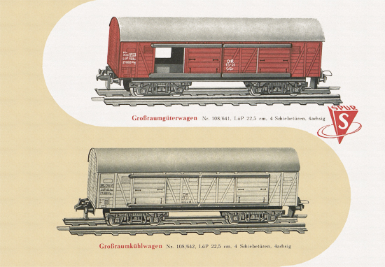 Stadtilmer Bahnen Spur S Katalog 1959