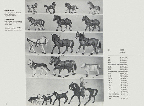 Steha Fabrikat Katalog 1973