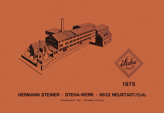 Steha Fabrikat Katalog 1975