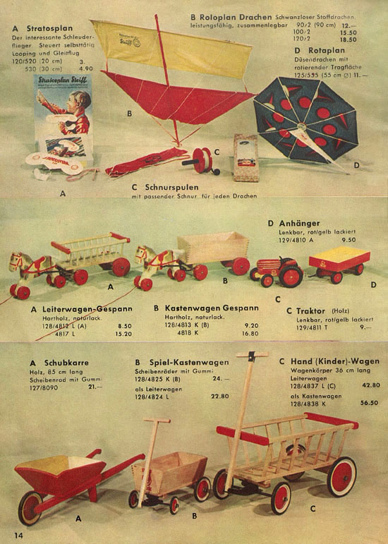 Margarete Steiff Katalog 1953