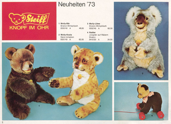 Margarete Steiff Katalog 1973