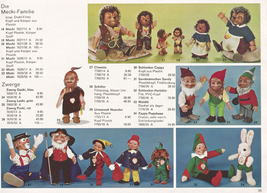 Margarete Steiff Katalog 1973