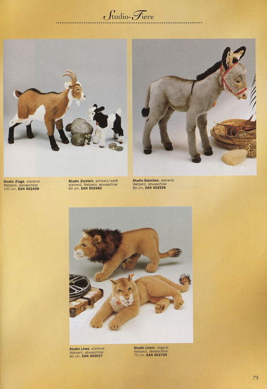 Margarete Steiff Katalog 1997