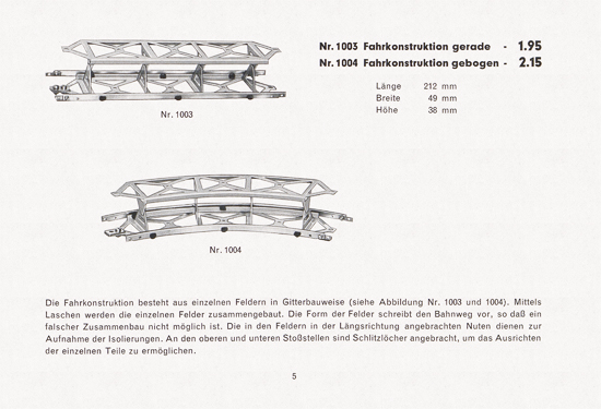 Richard Stube Schwebebahn Katalog 1956