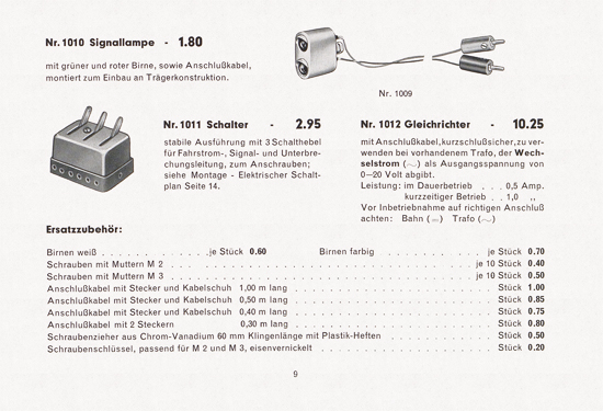 Richard Stube Schwebebahn Katalog 1956