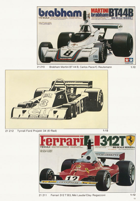 Tamiya Katalog 1977