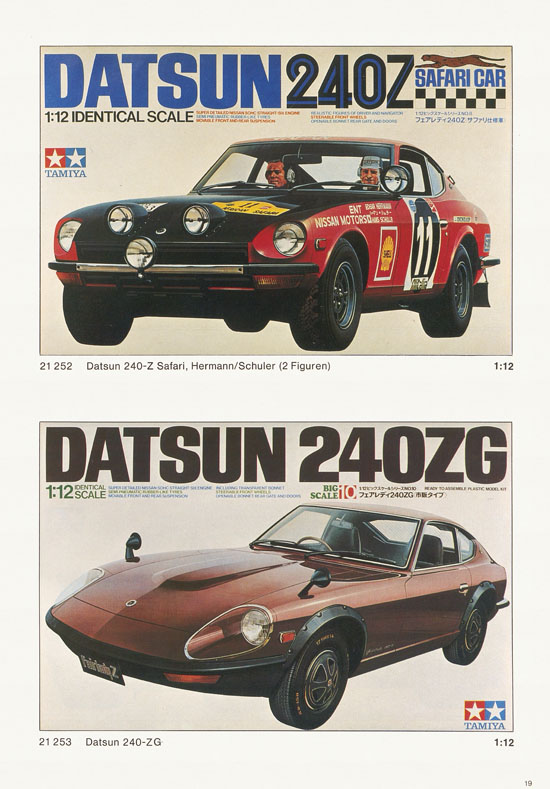 Tamiya Katalog 1977