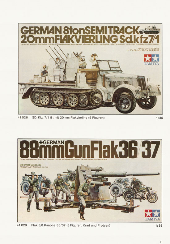 Tamiya Katalog 1977