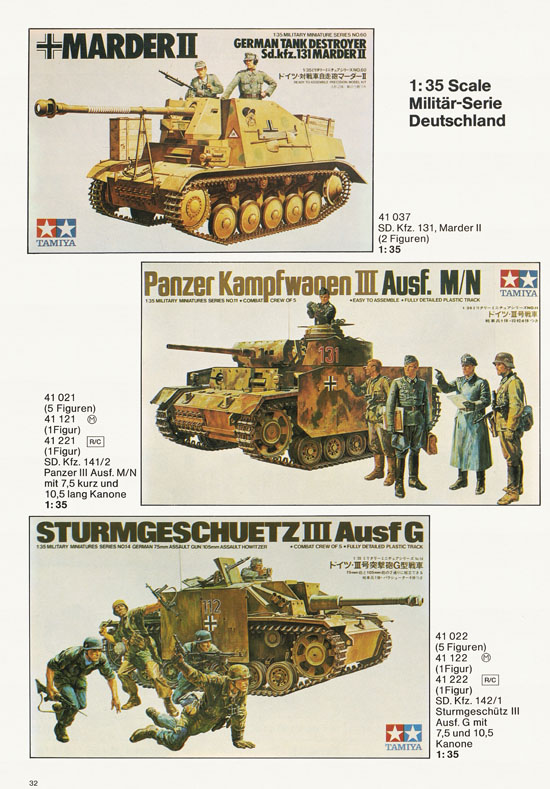 Tamiya Katalog 1977