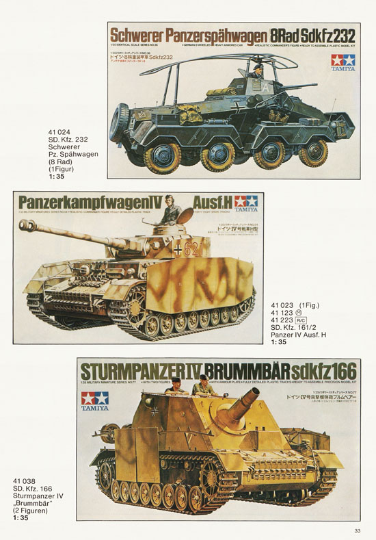 Tamiya Katalog 1977