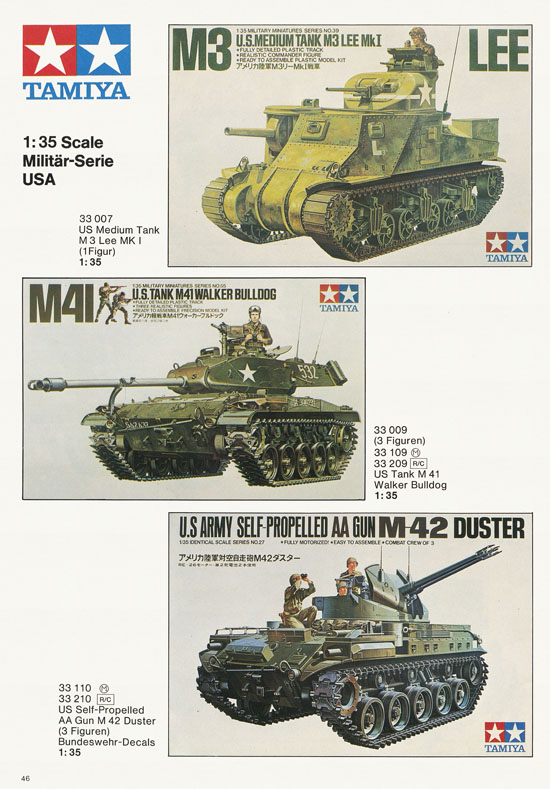 Tamiya Katalog 1977