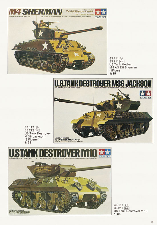 Tamiya Katalog 1977