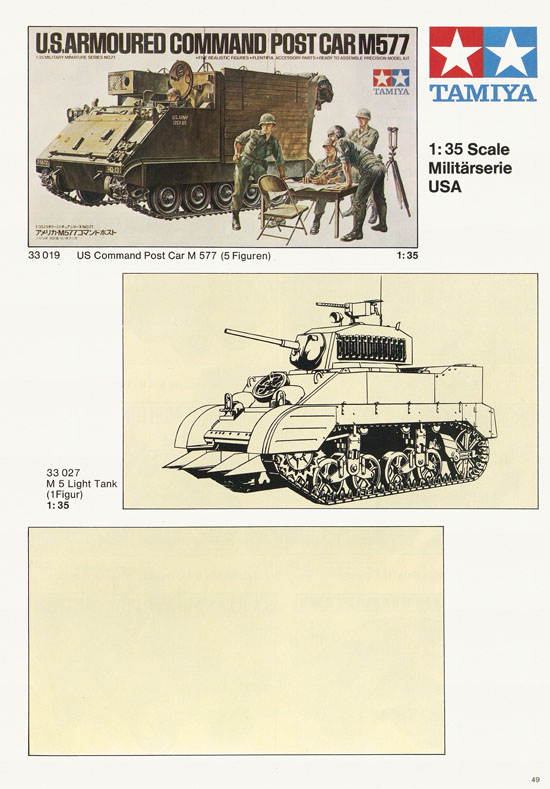 Tamiya Katalog 1977