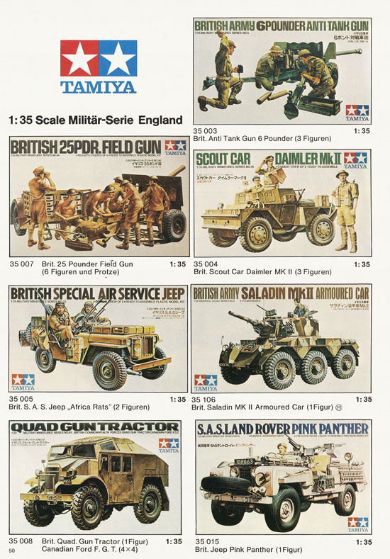 Tamiya Katalog 1977