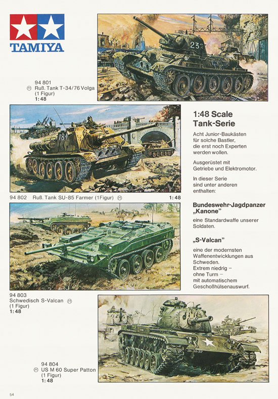 Tamiya Katalog 1977