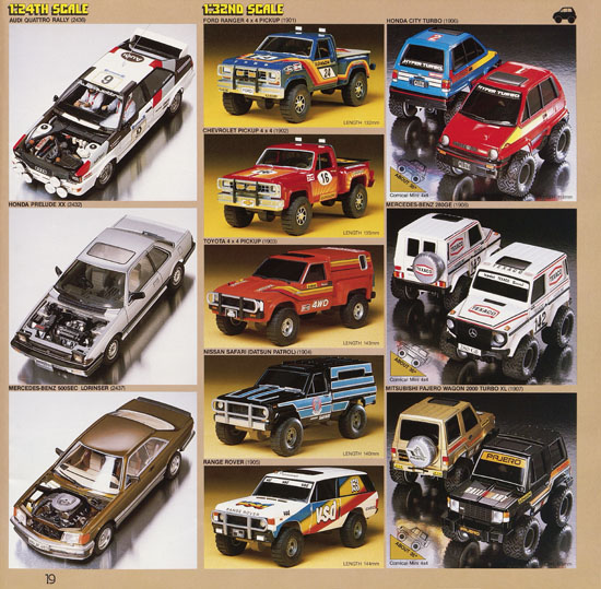 Tamiya Katalog 1985