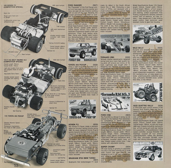 Tamiya Katalog 1985