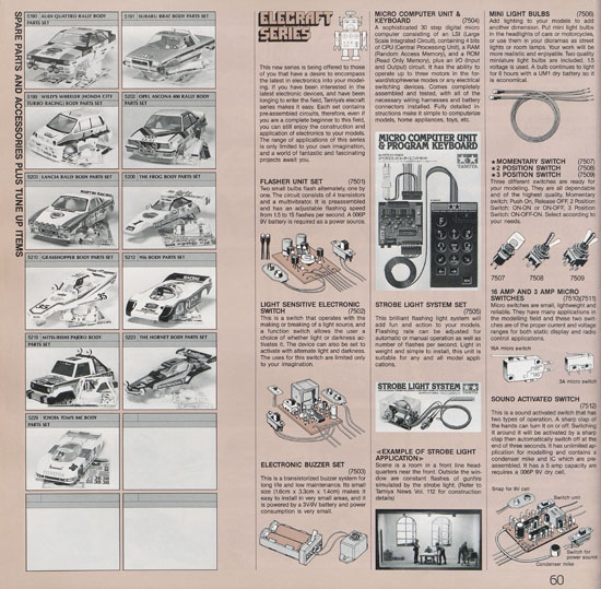 Tamiya Katalog 1985