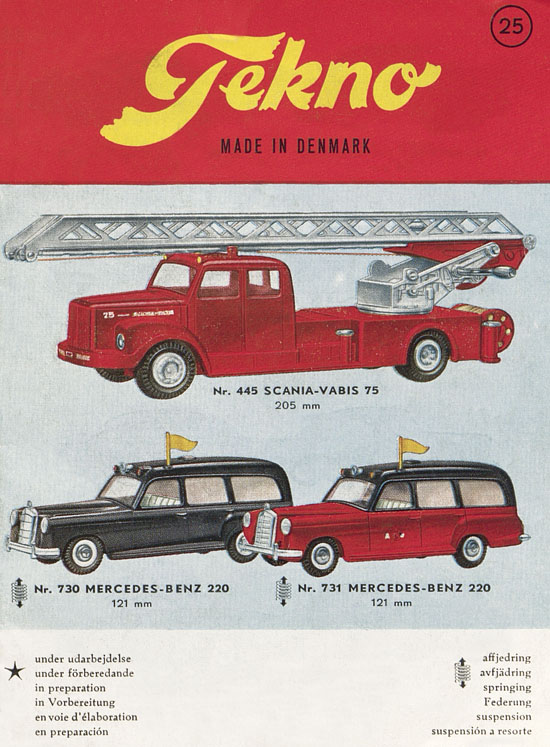 Tekno Katalog 1961