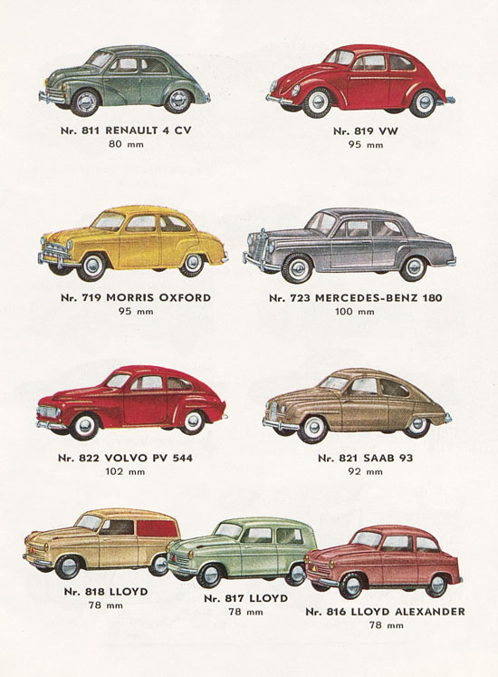 Tekno Katalog 1961