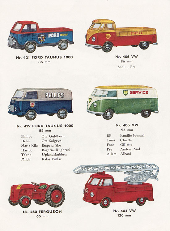 Tekno Katalog 1961