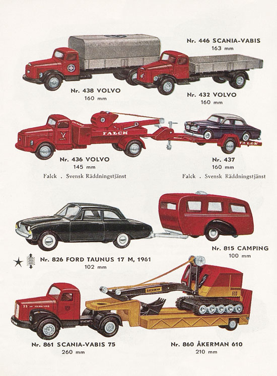 Tekno Katalog 1961