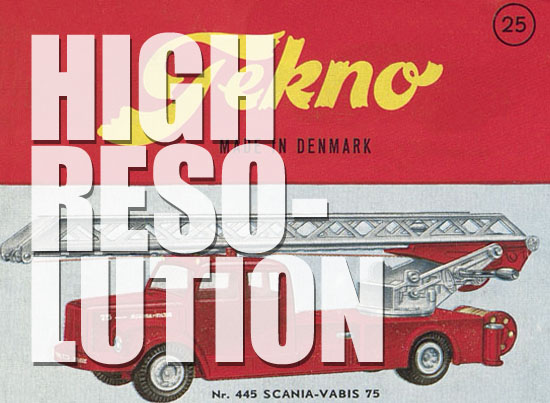 Tekno Katalog 1961