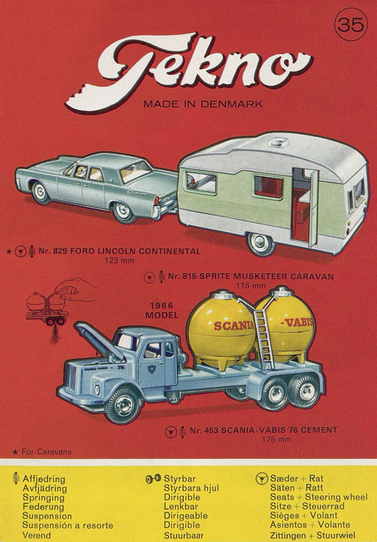 Tekno Katalog 1966