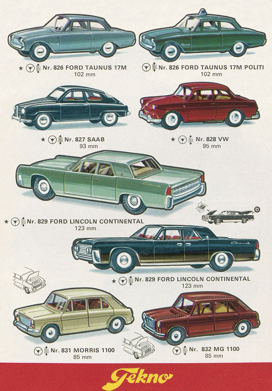 Tekno Katalog 1966