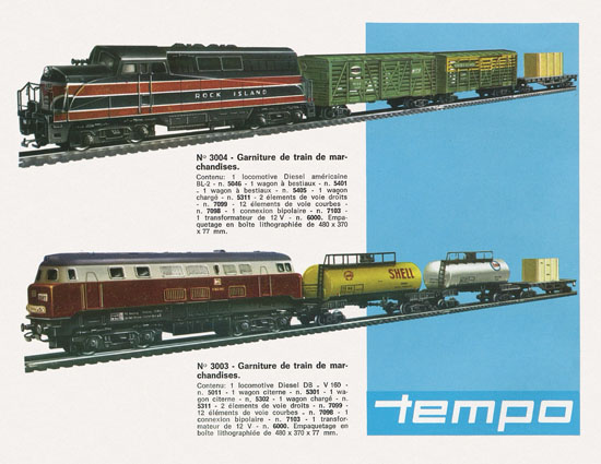 Tempo catalogue 1966