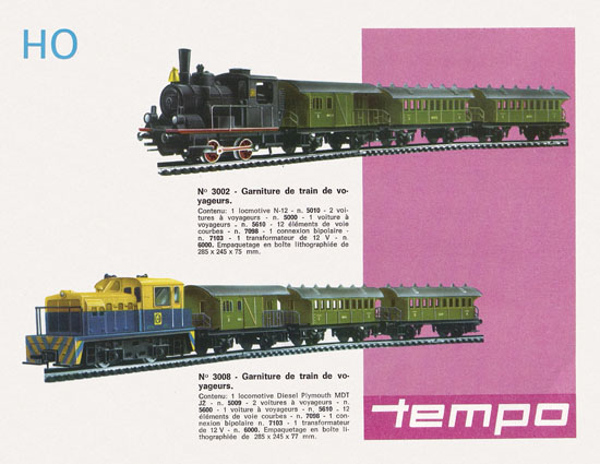 Tempo catalogue 1966