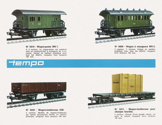 Tempo catalogue 1966