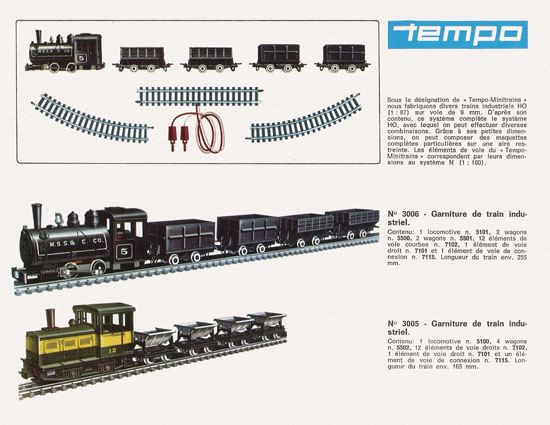 Tempo catalogue 1966