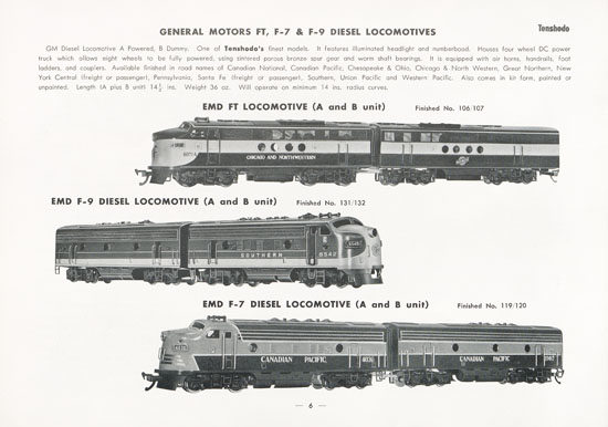 Tenshodo catalog 1959