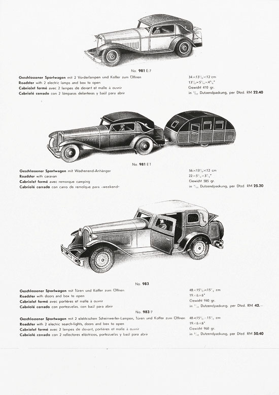 Tipp & Co. Katalog 1937