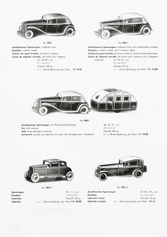 Tipp & Co. Katalog 1937